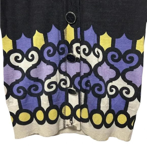 Tory Burch wool light weight soft cardigan sz XS 006 - Picture 2 of 4